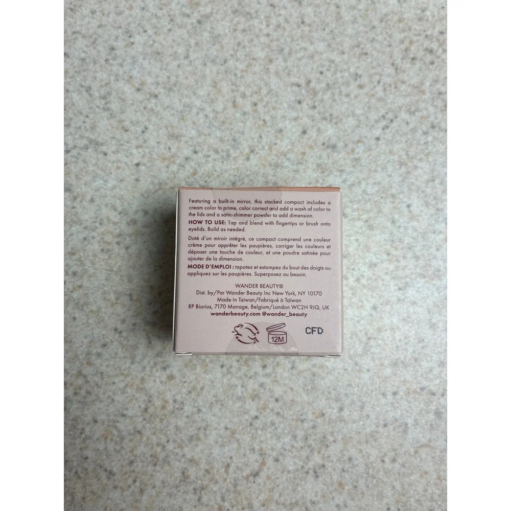 Wander‎ Beauty Double Date Eyeshadow Duo Eye Candy Crush